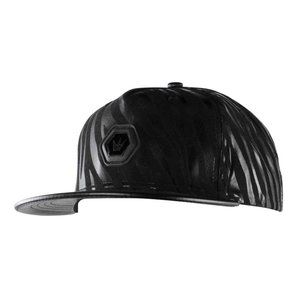 WORTHY EMBLEM SNAPBACK - BLACK ZEBRA